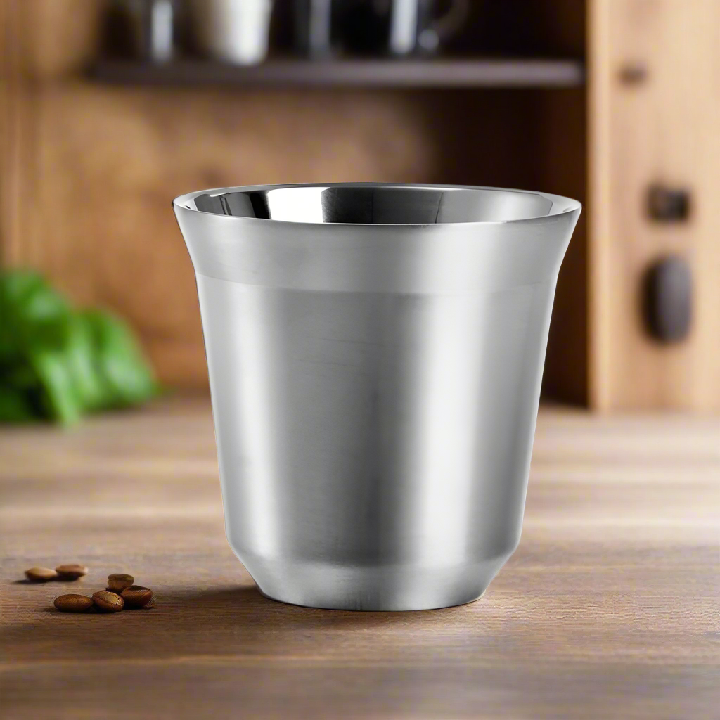 Metal coffee cups